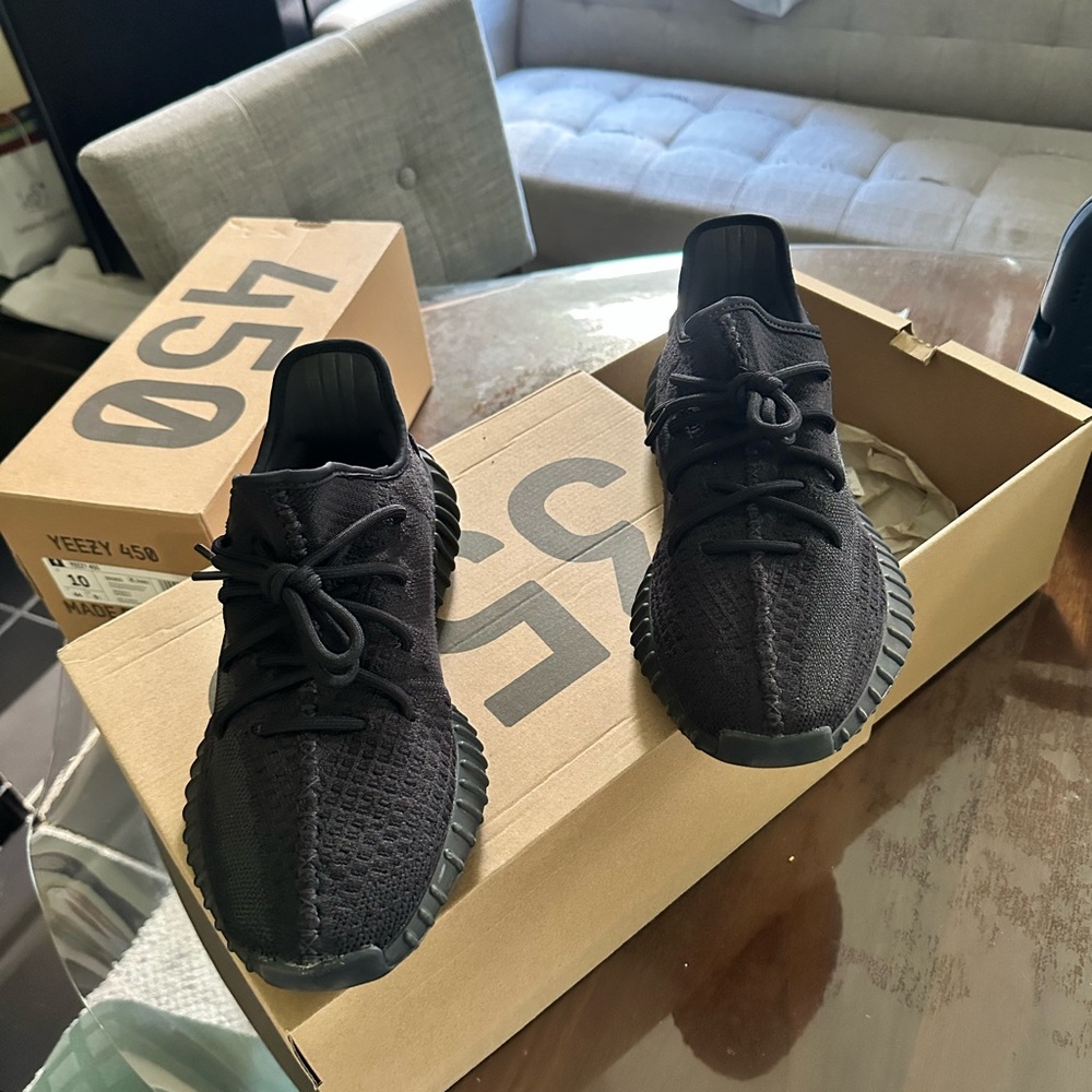adidas Black Boost Sneakers